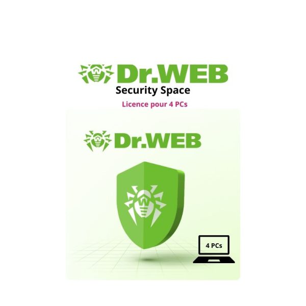 Dr Web SS 4pc Antivirus DR WEB Security Space pour PC
