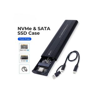 Boîtier externe pour disque SSD NVME M.2 2230/2242/2260/2280 M.2 vers USB C
