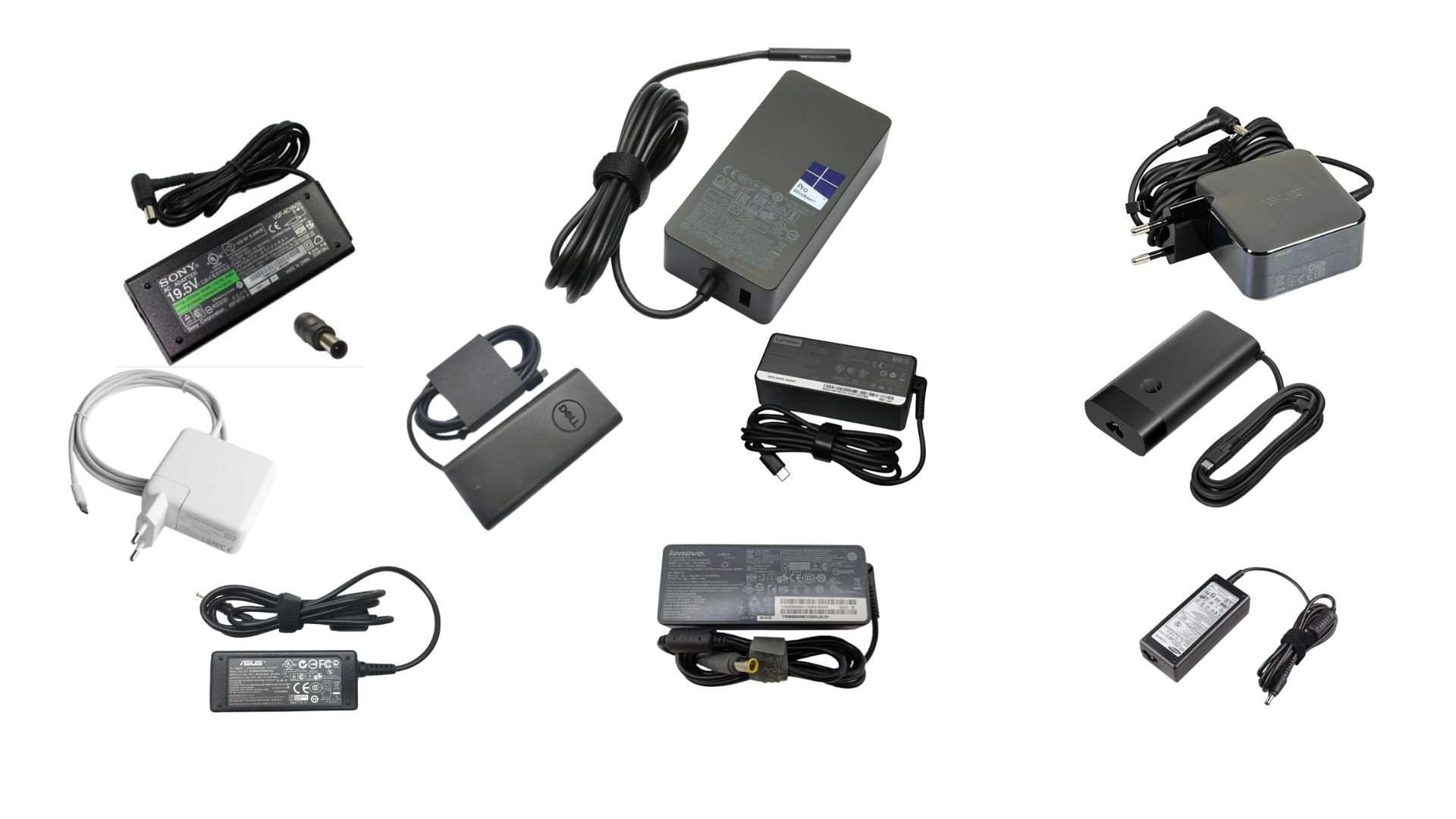 Bannière chargeur Chargeur HP, 19V, 4,74 A, 90W, 7.4x5.0mm